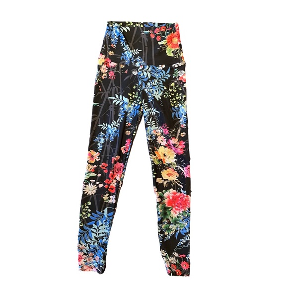 🛍️2for$20🛍️ [m] EMILY HSU Set Tanabata leggings and crop floral - Picture 3 of 10